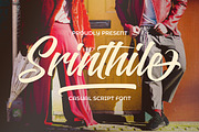 Srinthile Script, a Script Font by Almeera Std (Thumbnail 1 of 11)