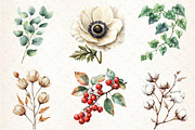 Vintage Botanical Clipart, an Illustration by Libby Wishes (Thumbnail 2 of 6)