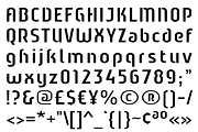 Sliced Open, a Sans Serif Font by ArtyType (Thumbnail 3 of 6)