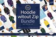 HOODIES BUNDLE 20x Mock-ups + DEMO, a Books & Magazine Mockup by Apparel_Mockups (Thumbnail 4 of 27)