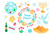 Jewish holiday Passover collection, a Card Template by PatapovaVika (Thumbnail 2 of 6)