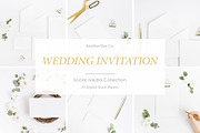 Wedding Invitation Styled Stock, a Print Template by Anotherday Co. (Thumbnail 1 of 6)