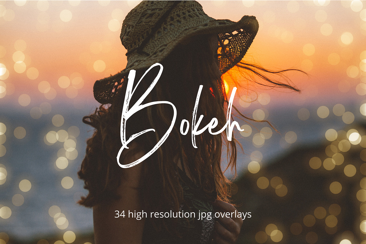 34 bokeh lights photo overlays, a Texture Graphic by Kat Anti (Photo 1 of 11)
