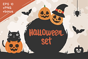 Halloween Set, an Illustration by Imaginasty (Thumbnail 1 of 3)