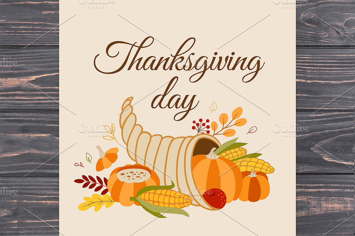 Thanksgiving Day Design Kit, a Seasonal Illustration by Artspace (Photo 6 of 8)