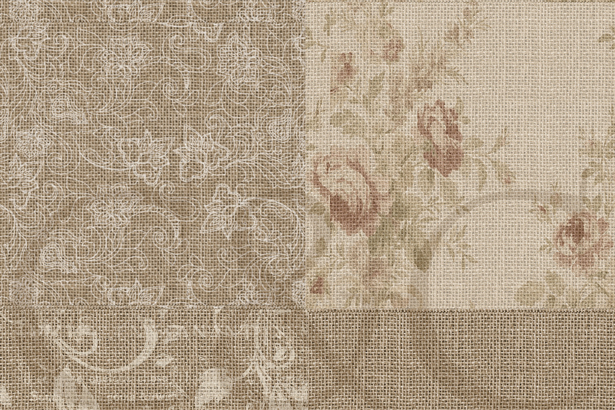 Dressed Up Burlap 18: Digital Paper preview 5