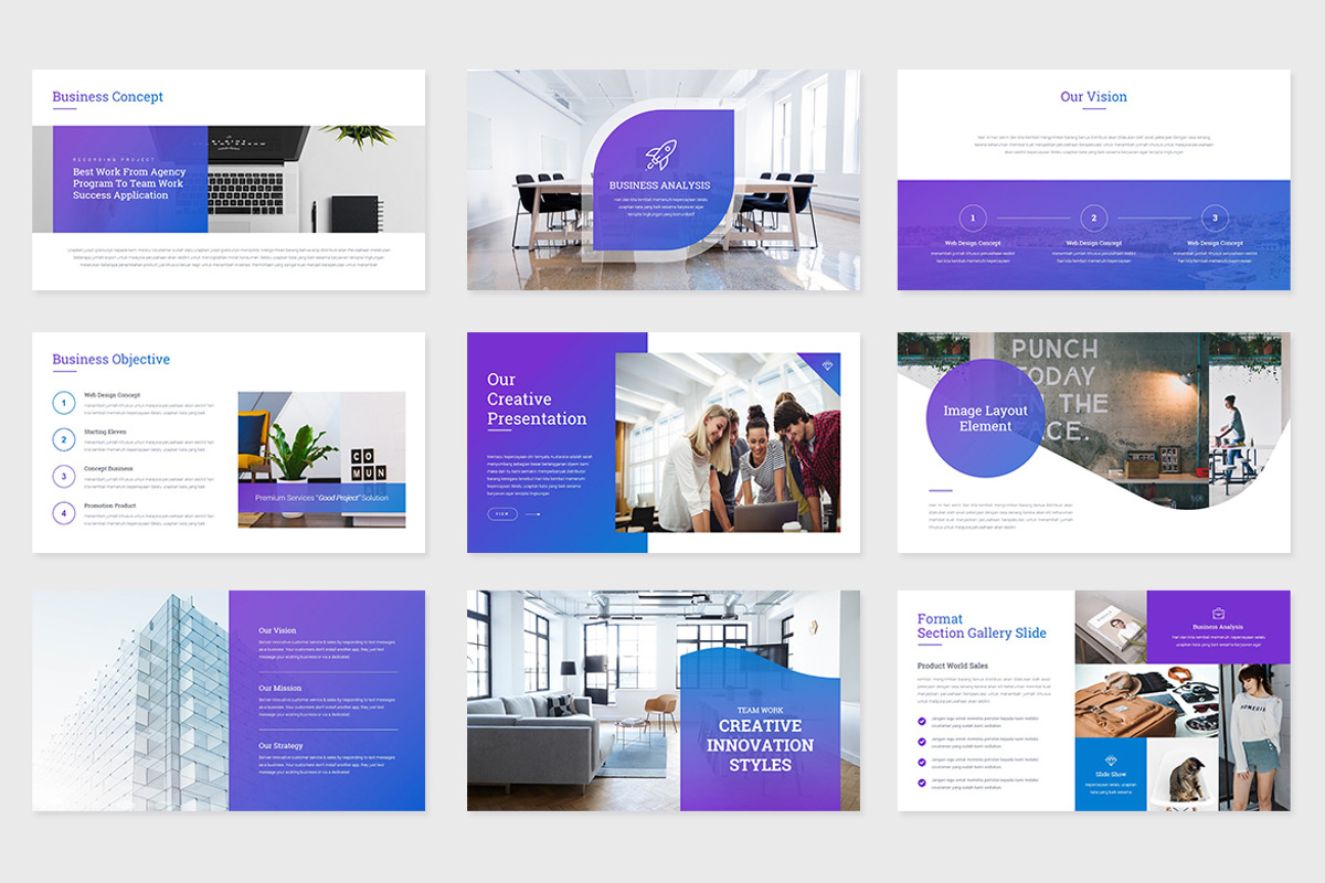 Vero Powerpoint Template Design, a Presentation Template by Rocketstill (Photo 3 of 9)