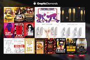 Flyer Mega Bundle - Weekly Update, a Flyer Template by GraphicDiamonds (Thumbnail 3 of 7)