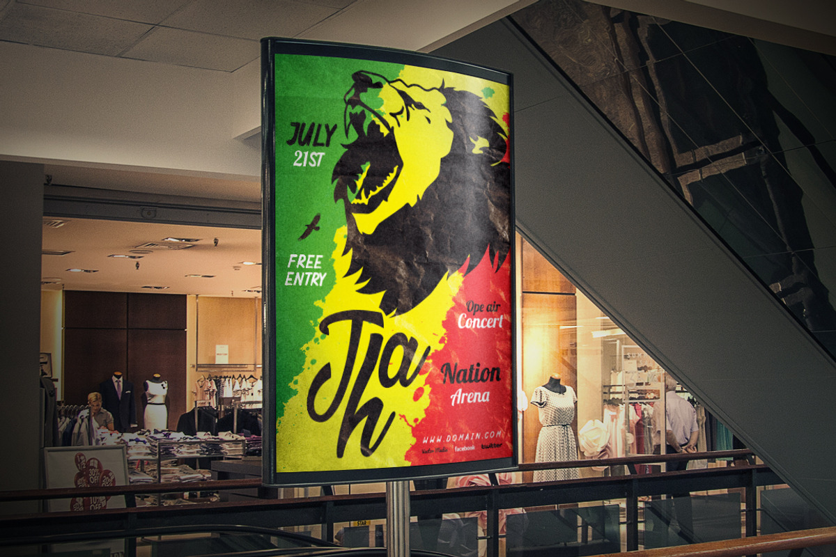 Reggae - Flyer 05 [ 70% OFF! ], a Flyer Template by VectorMedia (Photo 4 of 8)