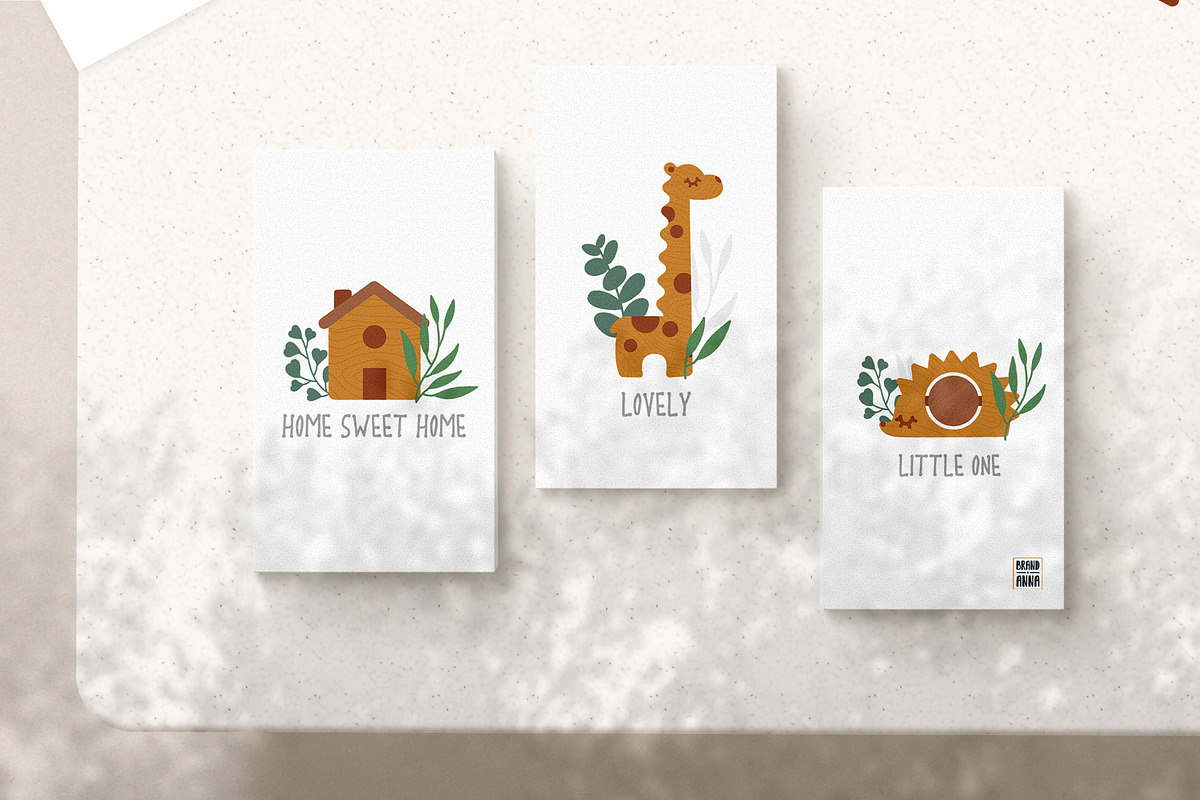 EcoToys & Eucalyptus Vector Clipart, an Animal Illustration by Brandianna (Photo 2 of 10)