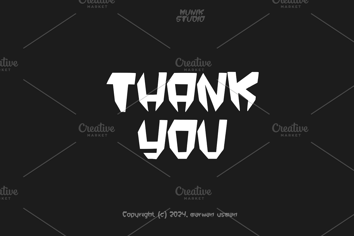 LABACO REGULAR FONT, a Sans Serif Font by MUNIK STUDIO 3D (Photo 6 of 6)