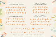 Hello Agatha Font Duo + Extra Doodle, a Script Font by zeenesia (Thumbnail 11 of 12)