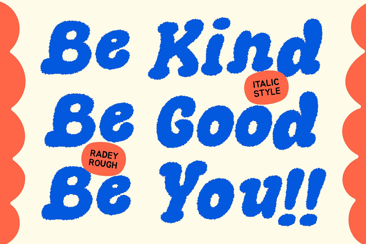 Radey Rough, a Serif Font by Craft Supply Co. (Photo 2 of 8)