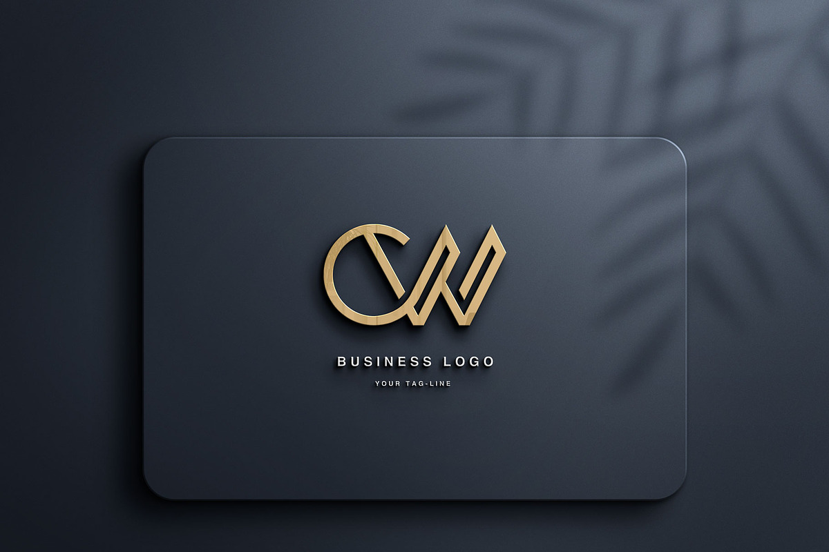 CW, WC, Abstract LOGO, a Branding \u0026 Logo Template by art_creater, image size:1200x800