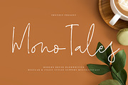 Mono Tales, a Handwritten Font by operatype.co (Thumbnail 1 of 15)