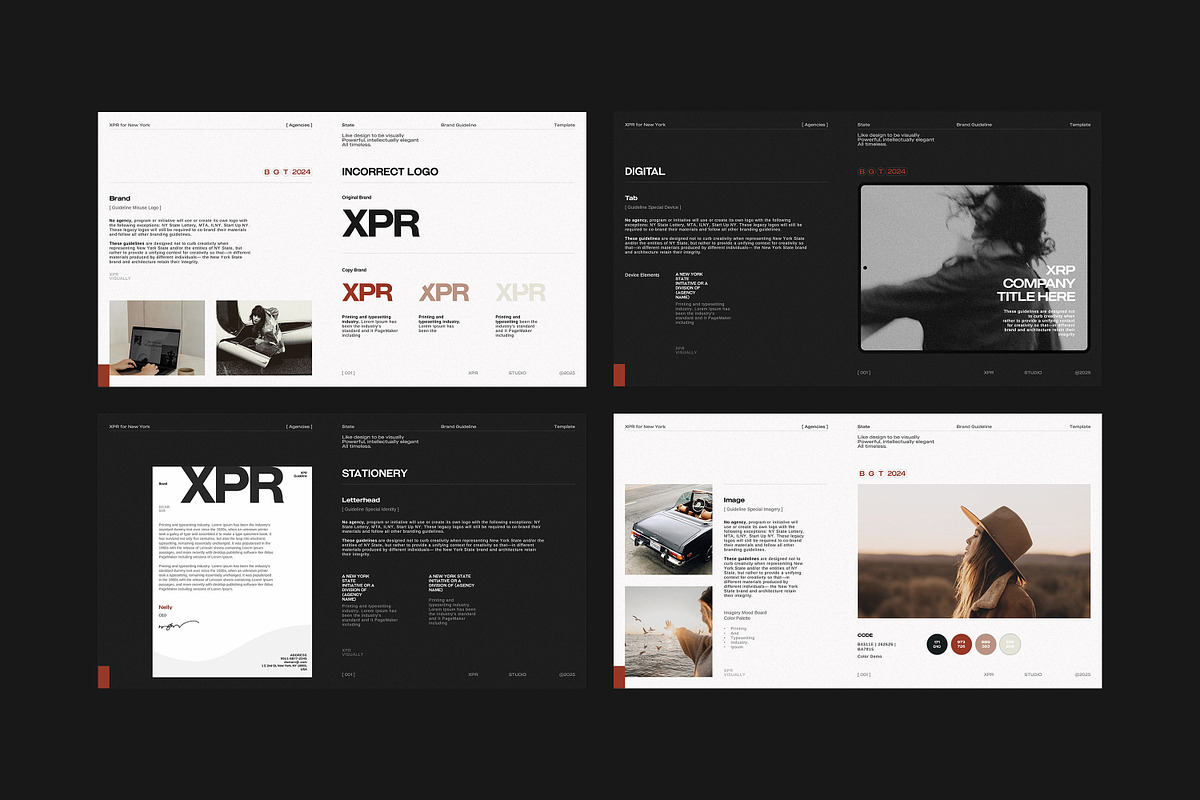 XRP-Brand Guidelines, a Presentation Template by Studio Elevate (Photo 7 of 11)