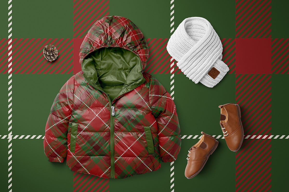 The Royal Holiday Plaid Collection, a Pattern Graphic by Sonulkaster (Photo 5 of 8)