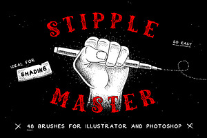 Stipple Master AI & PS Brushes