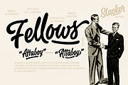Slacker - a mellow brush script, a Script Font by Fenotype (Thumbnail 4 of 13)