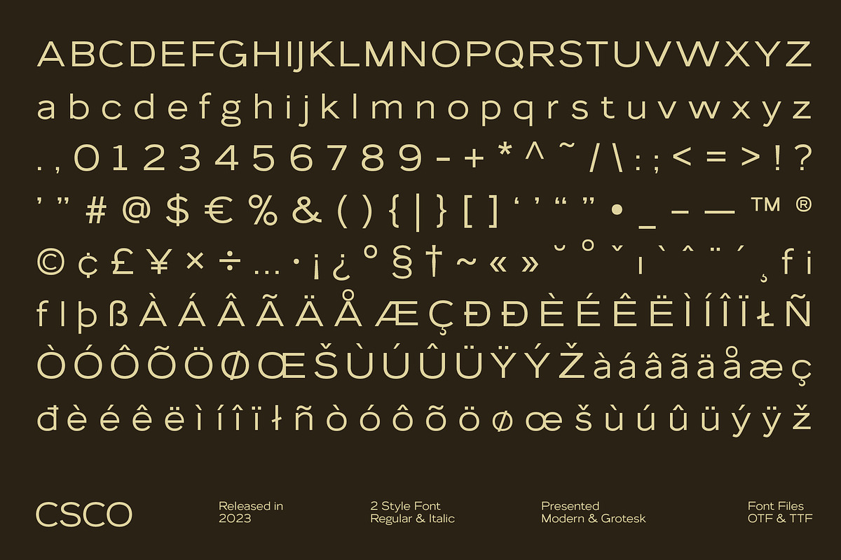 Lumend – Modern Sans Serif, a Sans Serif Font by Craft Supply Co. (Photo 8 of 8)