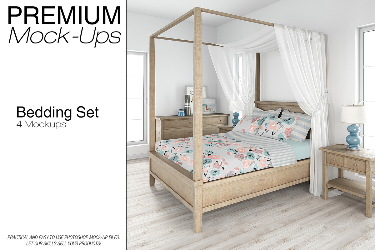Bed Linens Bundle - 30 Mockups, an Apparel Mockup by mock-ups (Photo 24 of 35)