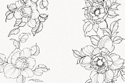 Procreate flower stamp, a Brush Add-On by AnnaPolitmerskaja (Thumbnail 3 of 5)