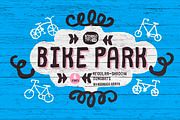 Bike Park all family, a Font by Rodrigo Typo (Thumbnail 1 of 9)