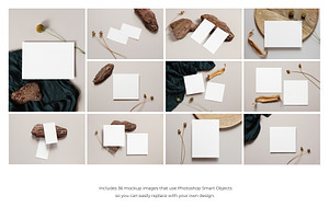 Natural Stationery Mockup Collection