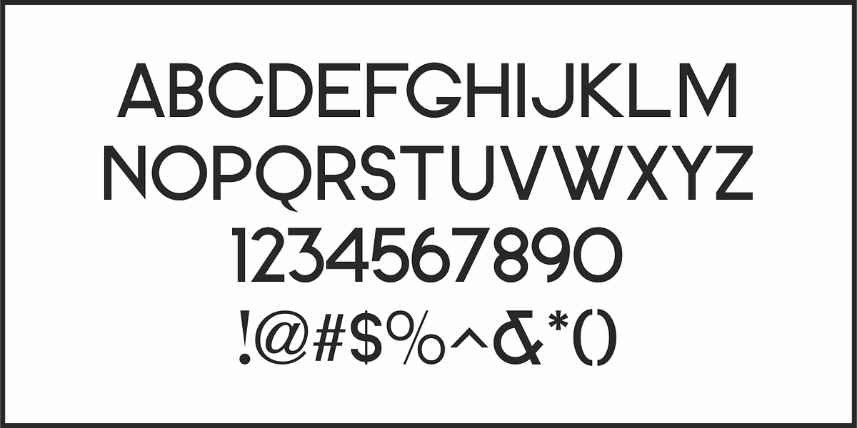 Clean Deco JNL, a Sans Serif Font by Jeff Levine Fonts (Photo 3 of 5)