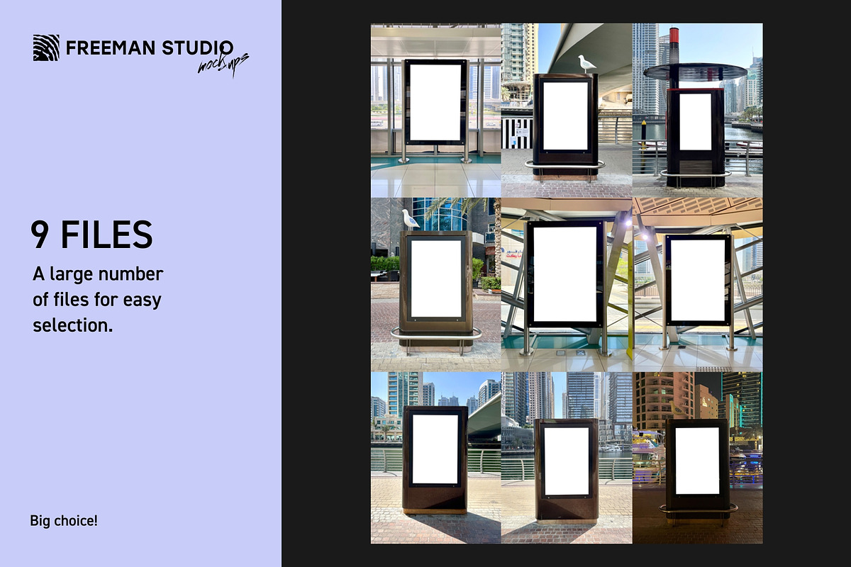 Banner Mockup Set, an Advertising Mockup by Freeman Studio (Photo 4 of 10)