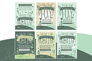 6 Spring Flyers Vector Print, a Flyer Template by DesignSomething (Thumbnail 5 of 5)