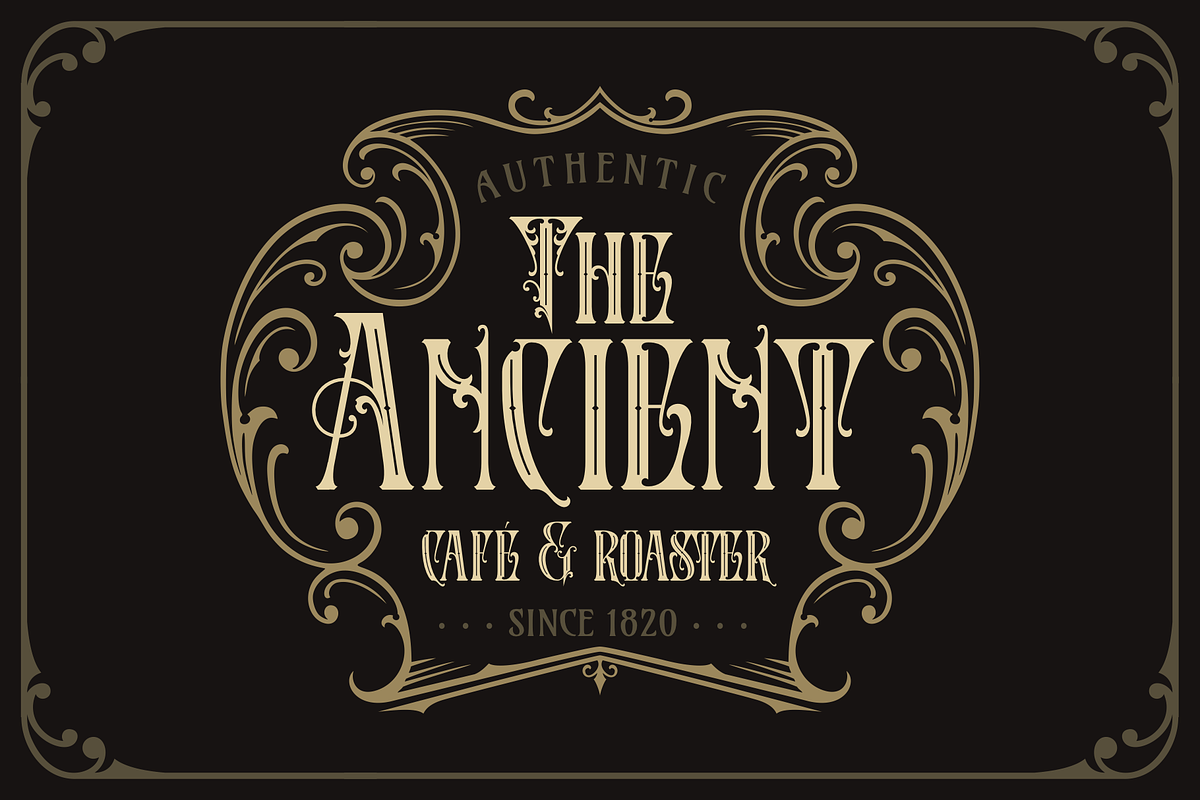 Mailyarder for Vintage Logo & Liquor, a Serif Font by ilhamtaro (Photo 4 of 10)
