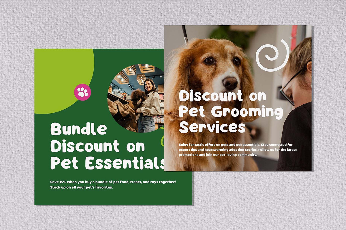 Mocca - Pet Shop Social Media Kit, a Social Media Template by Invisual Studio (Photo 6 of 7)