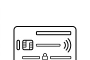41 Home Security Icon Set, an Outline Icon by adenpinkstore (Thumbnail 2 of 16)