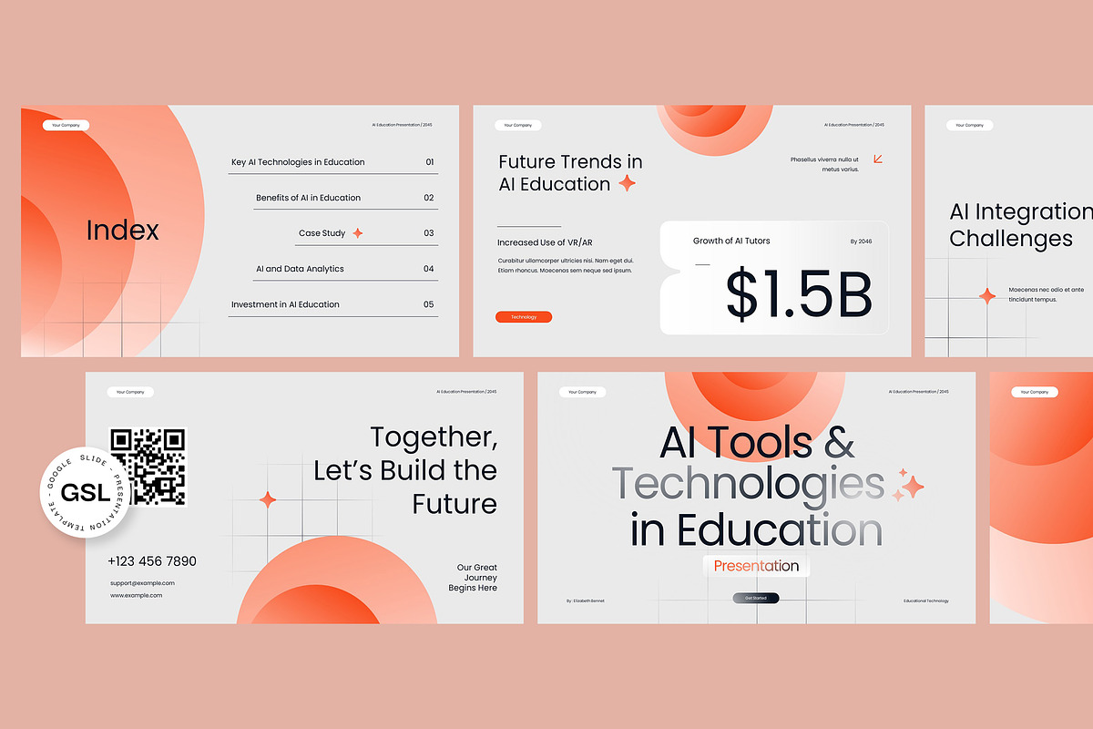 AI Technology Education Slides preview 4