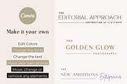 Branding Kit Logo Template Minimal, a Branding & Logo Template by HerstedHertz (Thumbnail 3 of 7)