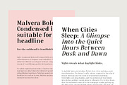 Malvera, a Serif Font by Black Studio (Thumbnail 15 of 16)