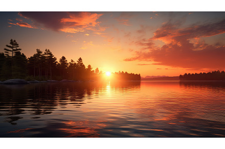 view outdoor scenery sunrise, a Nature Photo by pikepicture