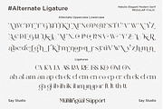 Heksilo - Luxury Serif Font, a Serif Font by Say Studio (Thumbnail 10 of 10)