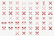 Skull and Crossbones Bundle, an Icon by Design Surplus (Thumbnail 2 of 4)