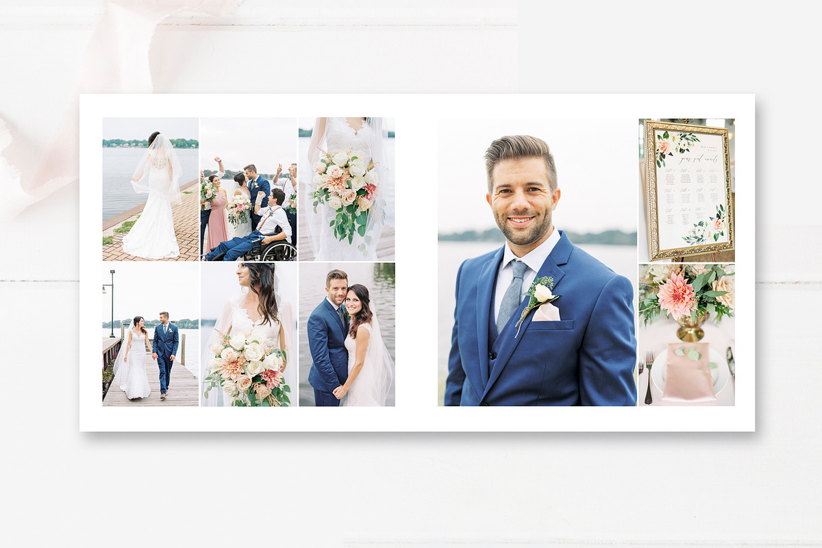 Wedding Photo Album Template, a Magazine Template by By Stephanie Design (Photo 8 of 8)