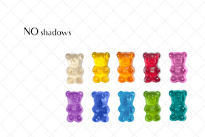 Gummy Bears Photo Clipart