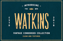 Watkins - Vintage Sans Serif
