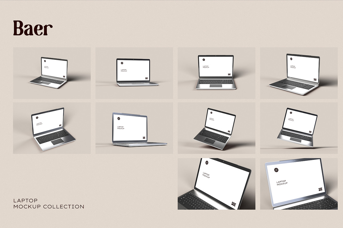 Digital Laptop Mockup, a Mac Mockup by Sigelt (Photo 2 of 10)