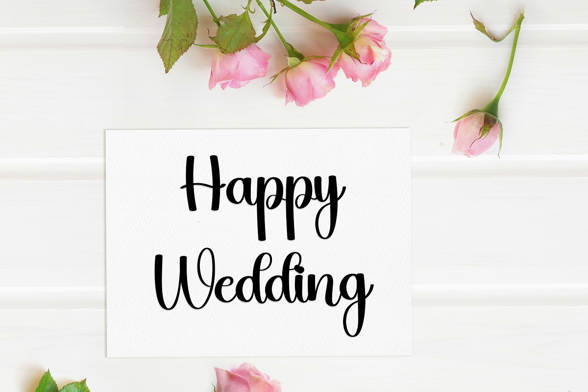 Romantic Party, a Handwritten Font by InermediaSTUDIO (Photo 3 of 8)
