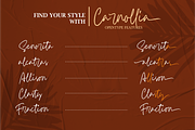 Carnollia Signature, a Script Font by Hanaksara Studio (Thumbnail 3 of 15)