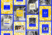 Summer Wedding Instagram Templates, a Social Media Template by Supanium Studio (Thumbnail 1 of 5)