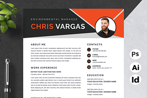 Attractive CV Resume Template