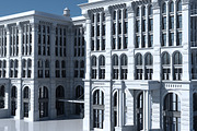 Commercial Building Facade 21, an Architecture 3D Model by Giimann (Thumbnail 4 of 15)