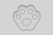 Dog Paw, an Object 3D Model by fahad121 (Thumbnail 6 of 7)